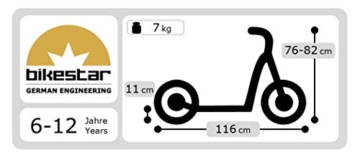 BIKESTAR® Premium Kinderroller 12er Sport Edition 1
