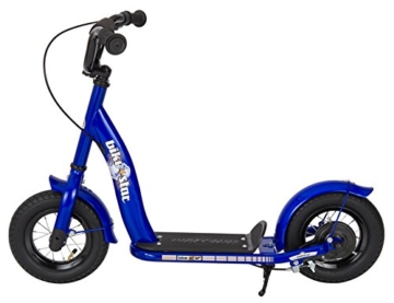 BIKESTAR® Premium Kinderroller 10er Classic Modell Abenteuerlich Blau 6