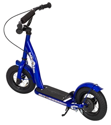 BIKESTAR® Premium Kinderroller 10er Classic Modell Abenteuerlich Blau 4