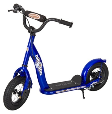 BIKESTAR® Premium Kinderroller 10er Classic Modell Abenteuerlich Blau 5