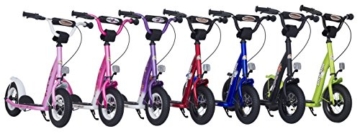 BIKESTAR® Premium Kinderroller 10er Classic Modell Abenteuerlich Blau