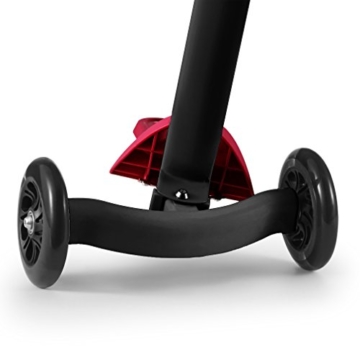 Fascol Kinderroller Schwarz mit Rot 3