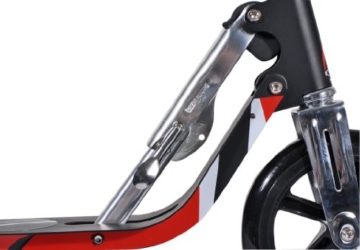 Hudora Roller- Big Wheel RX 205 schwarz/rot 14724 4 Klappmechanismus