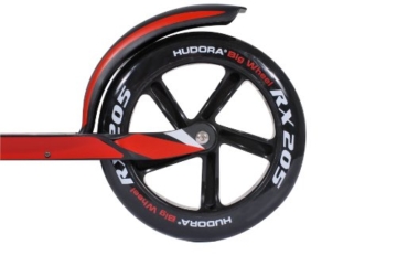 Hudora Roller- Big Wheel RX 205 schwarz/rot 14724 5