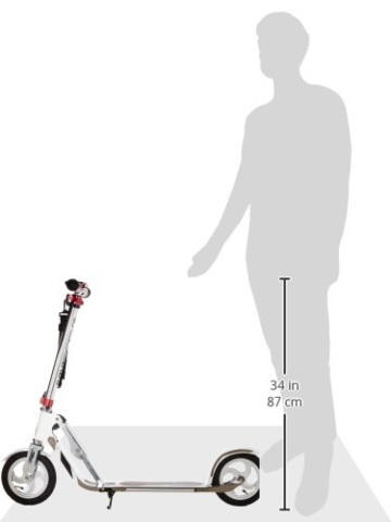 Hudora Big Wheel Air GS 205 Roller, silber/weiß 14005