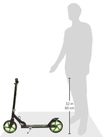 Hudora Roller Hornet GS 205 neon-grün 14929